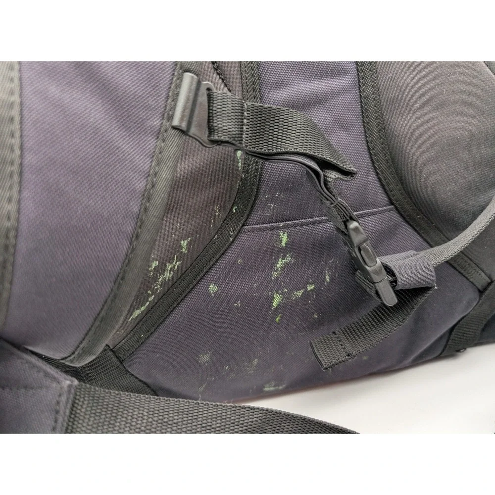 Nike Face-Off Lacrosse Backpack Black Checkered Sports Travel Bag GA0218-001